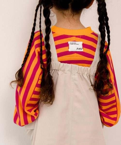 MAKE YOUR DAY（メイクユアデイ）の「ジャンパースカート■80～140cm（ジャンパースカート・キッズ・ベージュ/チャコールグレー/アイボリー・80/90/100/110/120/130/140）」の16枚目の写真