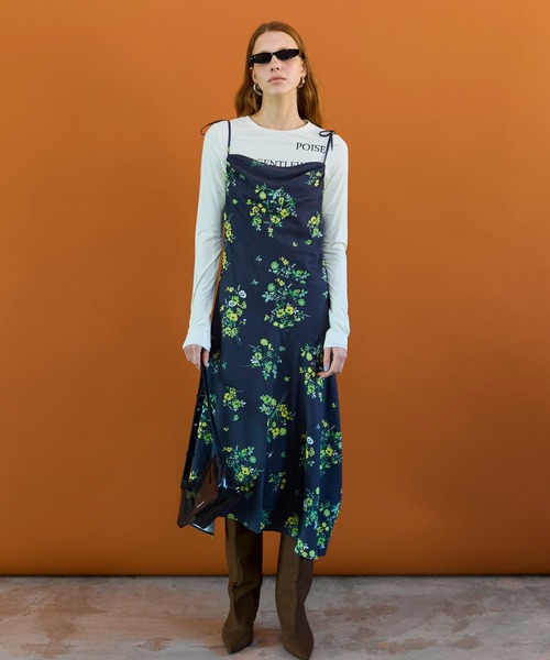 MAISON SPECIAL(メゾンスペシャル)の「Logo Sheer Top/ロゴタイポスキューバトップ(その他トップス・レディース・ライム/ホワイト/ブラック・FREE)」の9枚目の写真