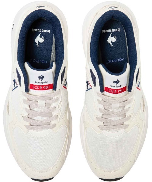 le coq sportif(ルコックスポルティフ)の「ルコックスポルティフ/LCS R 980 ランニングモデルシューズ LU6SSN00UZ(スニーカー・メンズ・グレー系/ホワイト×ネイビー/ピンク・26.5cm/26.0cm/24.0cm/23.5cm/28.0cm/27.5cm/27.0cm/23.0cm/22.5cm/25.0cm/24.5cm/25.5cm)」の17枚目の写真