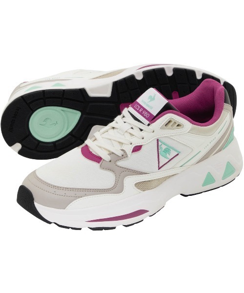 le coq sportif(ルコックスポルティフ)の「ルコックスポルティフ/LCS R 980 ランニングモデルシューズ LU6SSN00UZ(スニーカー・メンズ・グレー系/ホワイト×ネイビー/ピンク・26.5cm/26.0cm/24.0cm/23.5cm/28.0cm/27.5cm/27.0cm/23.0cm/22.5cm/25.0cm/24.5cm/25.5cm)」の14枚目の写真