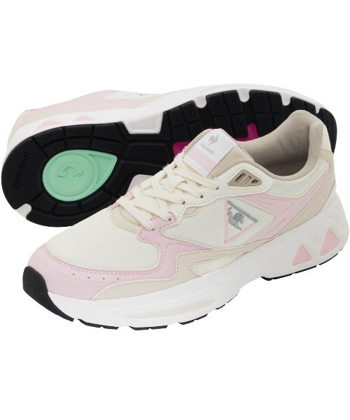 le coq sportif(ルコックスポルティフ)の「ルコックスポルティフ/LCS R 980 ランニングモデルシューズ LU6SSN00UZ(スニーカー・メンズ・グレー系/ホワイト×ネイビー/ピンク・26.5cm/26.0cm/24.0cm/23.5cm/28.0cm/27.5cm/27.0cm/23.0cm/22.5cm/25.0cm/24.5cm/25.5cm)」の9枚目の写真