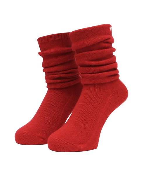 Whimsy(ウィムジー)の「Nikita Socks AW25-S-005(ソックス/靴下・メンズ・レッド・FREE)」の1枚目の写真