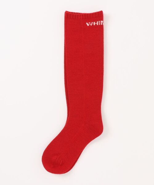 Whimsy(ウィムジー)の「Nikita Socks AW25-S-005(ソックス/靴下・メンズ・レッド・FREE)」の3枚目の写真