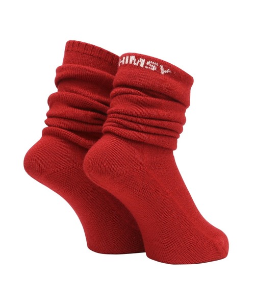 Whimsy(ウィムジー)の「Nikita Socks AW25-S-005(ソックス/靴下・メンズ・レッド・FREE)」の2枚目の写真