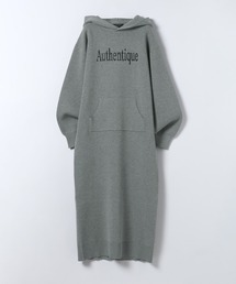 JEANASIS | Wフェイスロゴフードワンピース/634626(ワンピース)