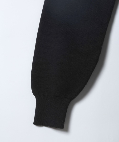 JEANASIS（ジーナシス）の「Wフェイスロゴフードワンピース/634626（ワンピース・レディース・ネイビー/ブラック/グレー・FREE）」の7枚目の写真