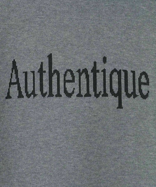 JEANASIS（ジーナシス）の「Wフェイスロゴフードワンピース/634626（ワンピース・レディース・ネイビー/ブラック/グレー・FREE）」の13枚目の写真