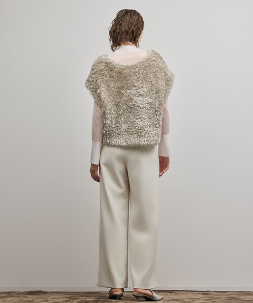 ラメフェザーベスト（ベスト）｜GRACE CONTINENTAL（グレース