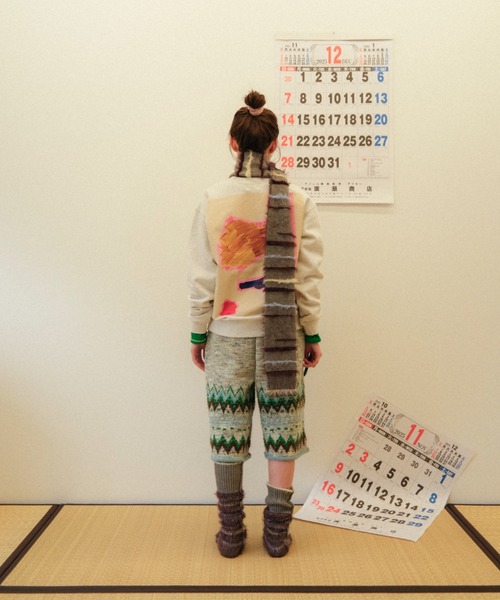 PAMM(パム)の「睡眠状態のスウェット(スウェット・レディース・杢グレー/アイボリー・2/3)」の13枚目の写真