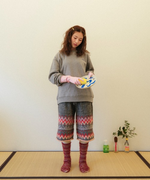 PAMM(パム)の「睡眠状態のスウェット(スウェット・レディース・杢グレー/アイボリー・2/3)」の21枚目の写真
