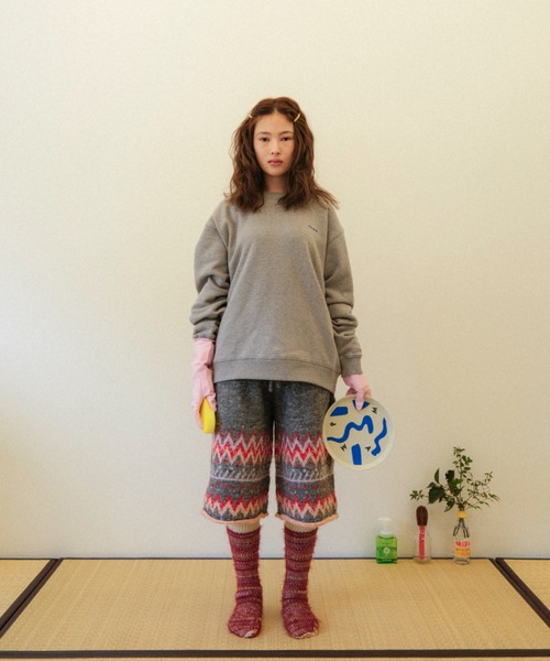 PAMM(パム)の「睡眠状態のスウェット(スウェット・レディース・杢グレー/アイボリー・2/3)」の22枚目の写真
