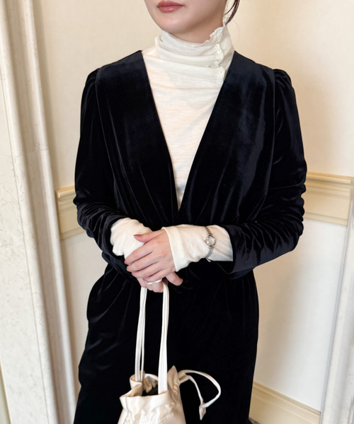 EDIT. FOR LULU(エディットフォールル)の「Superior Turtleneck(Tシャツ/カットソー・レディース・ホワイト/イエロー・FREE)」の9枚目の写真