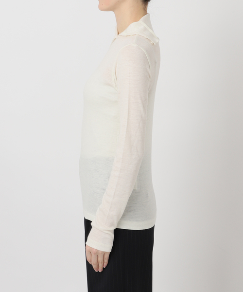 EDIT. FOR LULU(エディットフォールル)の「Superior Turtleneck(Tシャツ/カットソー・レディース・ホワイト/イエロー・FREE)」の19枚目の写真