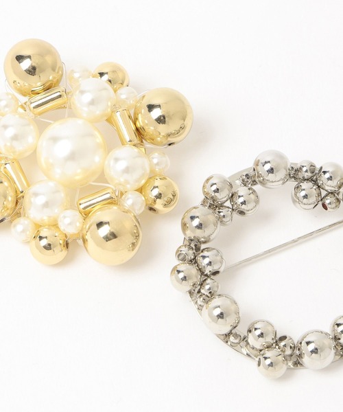 LEPSIM（レプシィム）の「【入卒式／セレモニー】アソートブローチ　604406（ブローチ/コサージュ・レディース・シルバー/ゴールド・ONE SIZE）」の9枚目の写真