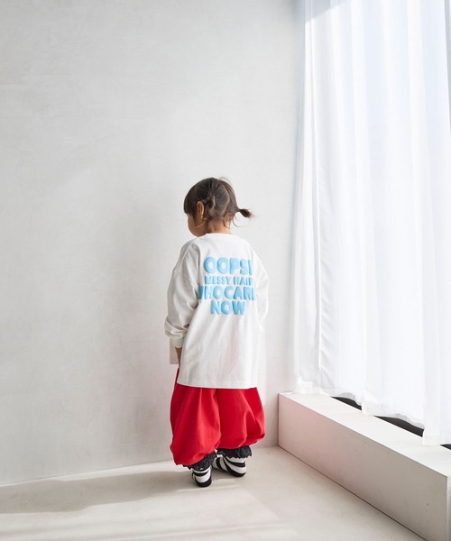 LOWRYS FARM(ローリーズファーム)の「アソートプリントロンT 636470(Tシャツ/カットソー・キッズ・オフホワイト/グレー/ピンク/ブラック・140cm/130cm/120cm/110cm/150cm)」の6枚目の写真