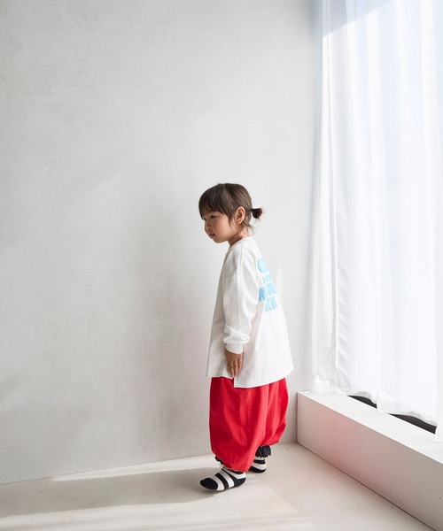 LOWRYS FARM(ローリーズファーム)の「アソートプリントロンT 636470(Tシャツ/カットソー・キッズ・オフホワイト/グレー/ピンク/ブラック・140cm/130cm/120cm/110cm/150cm)」の7枚目の写真