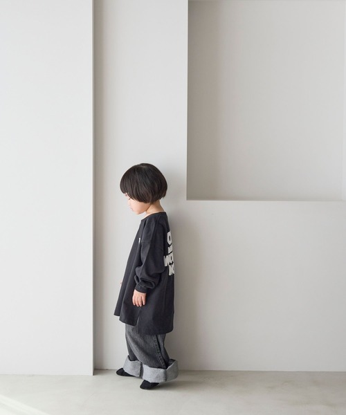 LOWRYS FARM(ローリーズファーム)の「アソートプリントロンT 636470(Tシャツ/カットソー・キッズ・オフホワイト/グレー/ピンク/ブラック・140cm/130cm/120cm/110cm/150cm)」の11枚目の写真