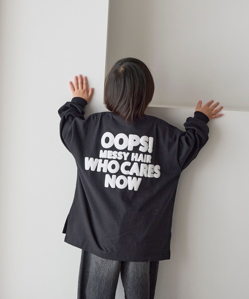 LOWRYS FARM(ローリーズファーム)の「アソートプリントロンT 636470(Tシャツ/カットソー・キッズ・オフホワイト/グレー/ピンク/ブラック・140cm/130cm/120cm/110cm/150cm)」の13枚目の写真