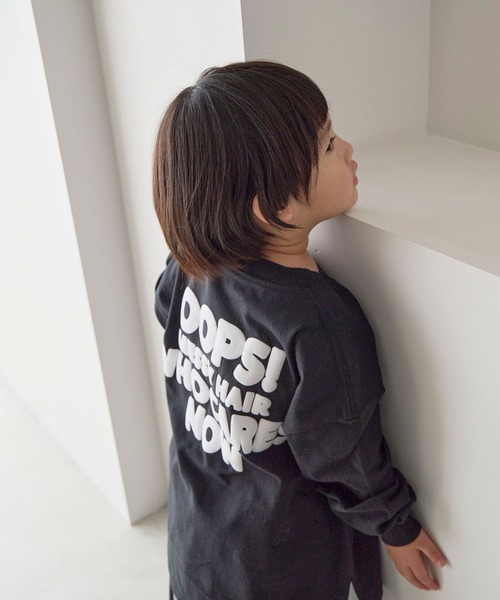 LOWRYS FARM(ローリーズファーム)の「アソートプリントロンT 636470(Tシャツ/カットソー・キッズ・オフホワイト/グレー/ピンク/ブラック・140cm/130cm/120cm/110cm/150cm)」の16枚目の写真