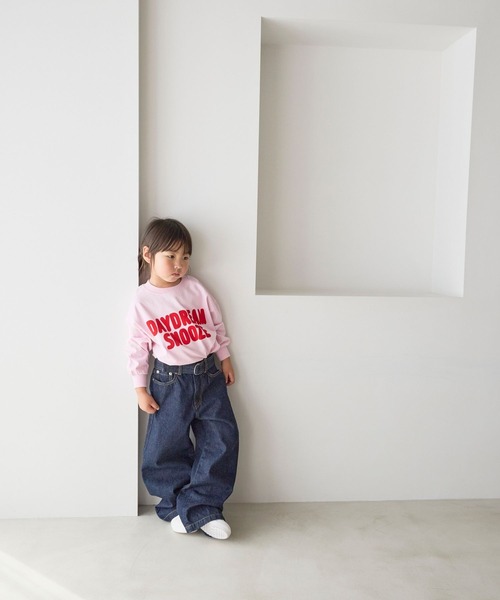 LOWRYS FARM(ローリーズファーム)の「アソートプリントロンT 636470(Tシャツ/カットソー・キッズ・オフホワイト/グレー/ピンク/ブラック・140cm/130cm/120cm/110cm/150cm)」の21枚目の写真