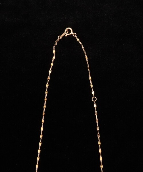 grace grace (グラスグラス)の「【grace grace/グラスグラス】10Kペタルチェーンショートネックレス(40cm )(ネックレス・レディース・ゴールド・FREE)」の4枚目の写真