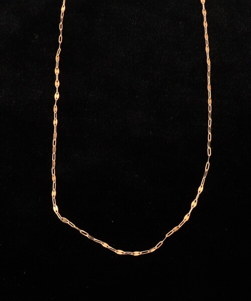 grace grace (グラスグラス)の「【grace grace/グラスグラス】10Kペタルチェーンショートネックレス(40cm )(ネックレス・レディース・ゴールド・FREE)」の5枚目の写真