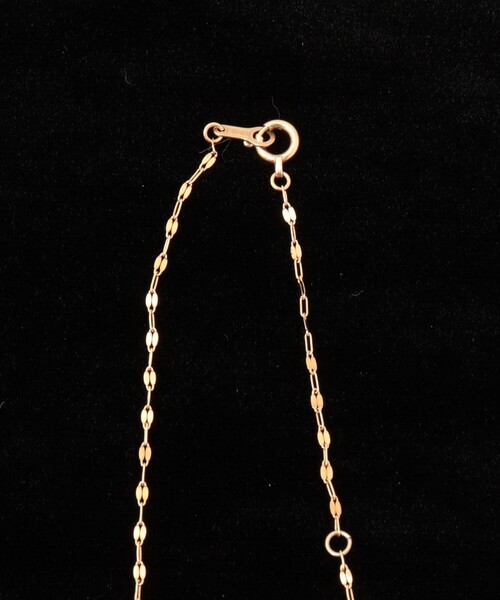 grace grace (グラスグラス)の「【grace grace/グラスグラス】10Kペタルチェーンショートネックレス(40cm )(ネックレス・レディース・ゴールド・FREE)」の7枚目の写真