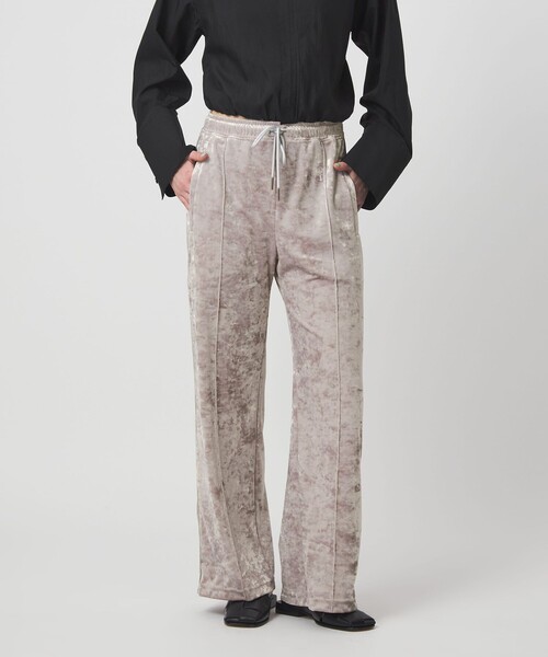 ASTRAET（アストラット）の「＜ASTRAET＞ベロア トラックパンツ（その他パンツ・レディース・ダークグレー/ライトグレー・FREE）」の2枚目の写真