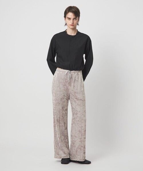 ASTRAET（アストラット）の「＜ASTRAET＞ベロア トラックパンツ（その他パンツ・レディース・ダークグレー/ライトグレー・FREE）」の9枚目の写真