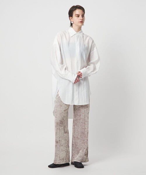 ASTRAET（アストラット）の「＜ASTRAET＞ベロア トラックパンツ（その他パンツ・レディース・ダークグレー/ライトグレー・FREE）」の10枚目の写真