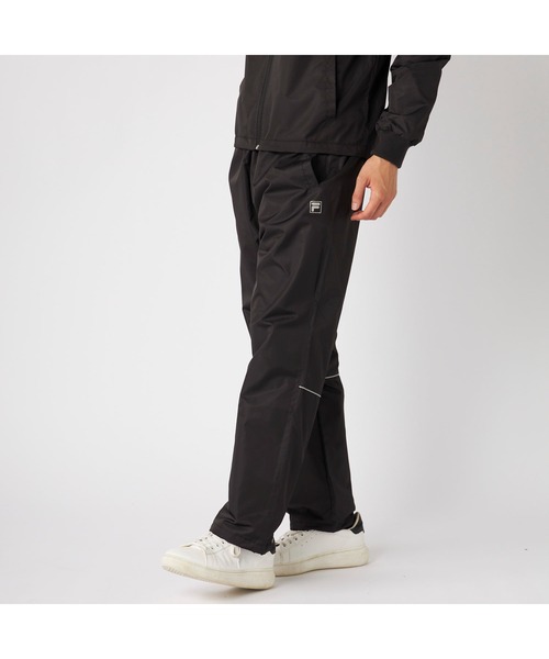 FILA(フィラ)の「FILA フィラ スポーツ ライトリップ 裏フリース ハイブリット ウィンドブレーカー ロングパンツ(その他パンツ・メンズ・ブラック/チャコールグレー/ネイビー・M/LL/L)」の8枚目の写真