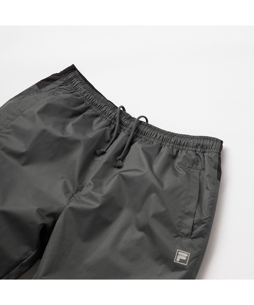 FILA(フィラ)の「FILA フィラ スポーツ ライトリップ 裏フリース ハイブリット ウィンドブレーカー ロングパンツ(その他パンツ・メンズ・ブラック/チャコールグレー/ネイビー・M/LL/L)」の7枚目の写真