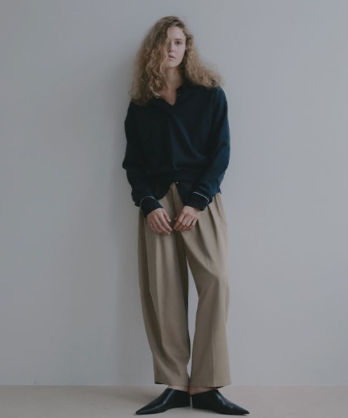 新品 ETRE TOKYO シアーヘンリーネックプルオーバー ETRE TOKYO シアーヘンリーネックプルオーバー ELENDEEKetc セレクト