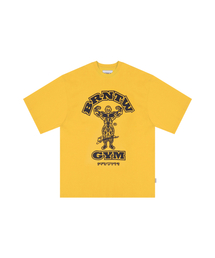 BORN TO WIN（ボーントゥウィン）の「RAISEBORN OVER FIT T-SHIRTS [YELLOW]（Tシャツ/カットソー）」