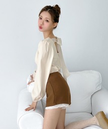 by muni:r | バックリボンストラップ ブラウス/2026 SS COLLECTION(シャツ/ブラウス)