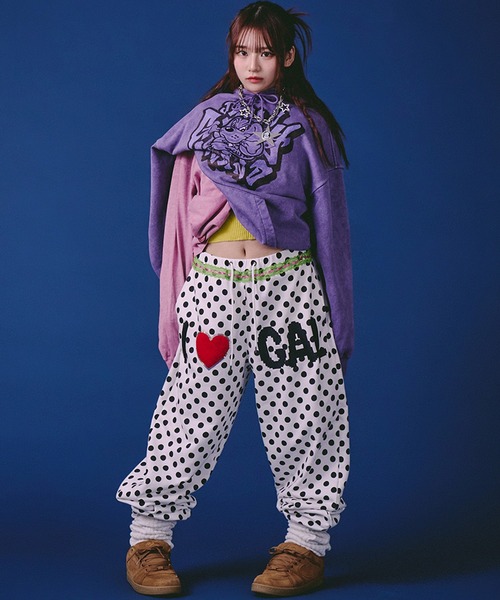 GALFY(ガルフィー)の「【GALFY/ガルフィー】さらっとグラフィティ染め染めパーカー(パーカー・メンズ・ピンク/ブラック/パープル・L/XL/M)」の16枚目の写真