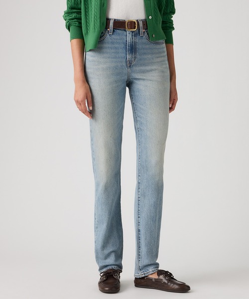 Levi's(リーバイス)の「Levi's/リーバイス WEDGIE スリムジーンズ(デニムパンツ・レディース・ブラック/インディゴブルー/ライトインディゴブルー・27inch/26inch/25inch/24inch/23inch/28inch)」の3枚目の写真