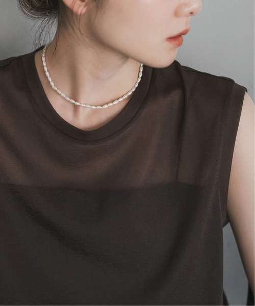 Noble（ノーブル）の「《追加2》MIHOKO SAKAI/ミホコサカイ パールラリエット（ネックレス・レディース・ホワイト・FREE）」の2枚目の写真