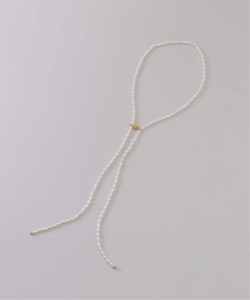 Noble（ノーブル）の「《追加2》MIHOKO SAKAI/ミホコサカイ パールラリエット（ネックレス・レディース・ホワイト・FREE）」の3枚目の写真