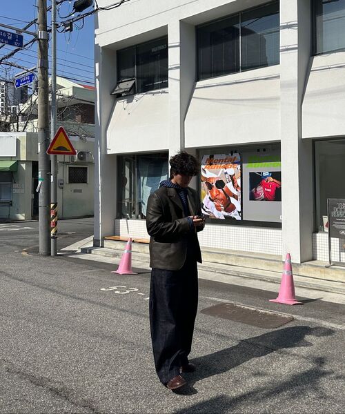 TEXX（テックス）の「[リネンライク/四季用選択] TX302 カーブドバギーバルーンデニム（生地）（デニムパンツ・メンズ・その他/ブルー系その他・32inch/30inch/28inch/34inch/36inch/26inch/26/28/30/32/34/36）」の19枚目の写真
