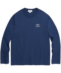 SLOGAN LOGO LONG SLEEVE (DEEP BLUE)