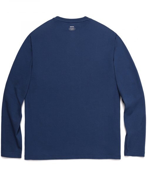 STAFF ONLY(スタッフオンリー)の「SLOGAN LOGO LONG SLEEVE (DEEP BLUE)(Tシャツ/カットソー・メンズ・その他・M)」の2枚目の写真
