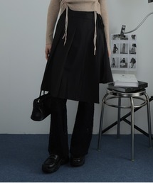 Ulysses | 裾アシメプリーツラップスカート(スカート)