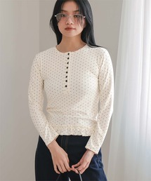 フリルネック」に該当するホワイト/白色系のファッション通販 - ZOZOTOWN