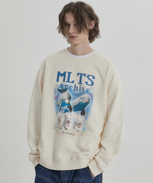MLTS アーカイブ スウェット アイボリー