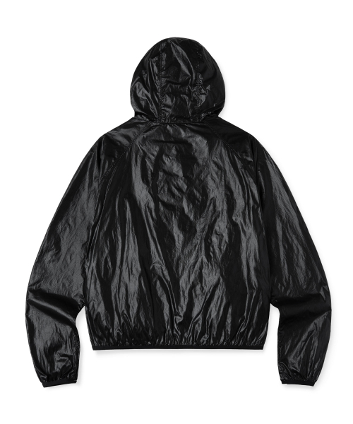 BROWNBREATH（ブラウンブレス）の「W TAG PACKABLE WINDBREAKER - BLACK（ナイロンジャケット・レディース・その他・S/M）」の2枚目の写真