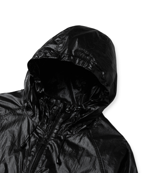 BROWNBREATH（ブラウンブレス）の「W TAG PACKABLE WINDBREAKER - BLACK（ナイロンジャケット・レディース・その他・S/M）」の3枚目の写真
