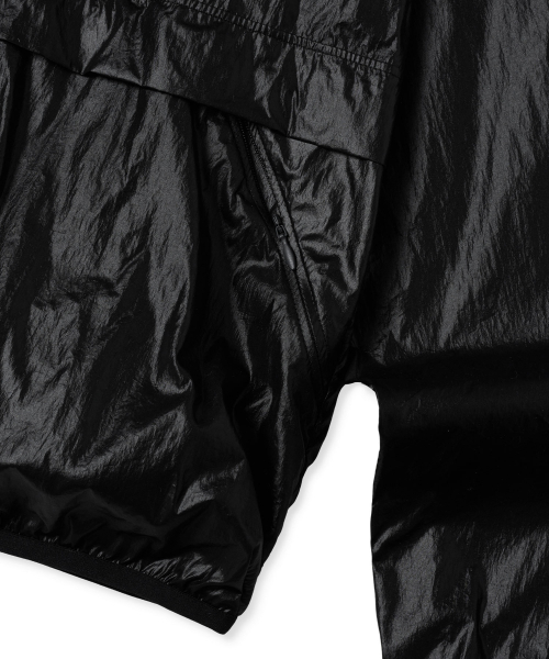 BROWNBREATH（ブラウンブレス）の「W TAG PACKABLE WINDBREAKER - BLACK（ナイロンジャケット・レディース・その他・S/M）」の6枚目の写真