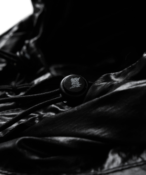 BROWNBREATH（ブラウンブレス）の「W TAG PACKABLE WINDBREAKER - BLACK（ナイロンジャケット・レディース・その他・S/M）」の7枚目の写真