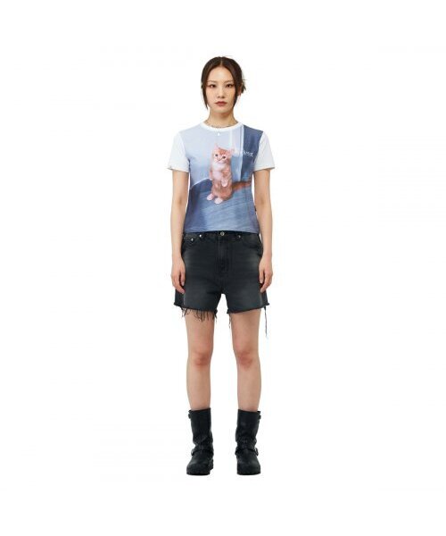 JOEGUSH（ジョーガッシュ）の「RIO T-shirt (CROP VER.)（Tシャツ/カットソー・レディース・その他・ONE SIZE）」の2枚目の写真